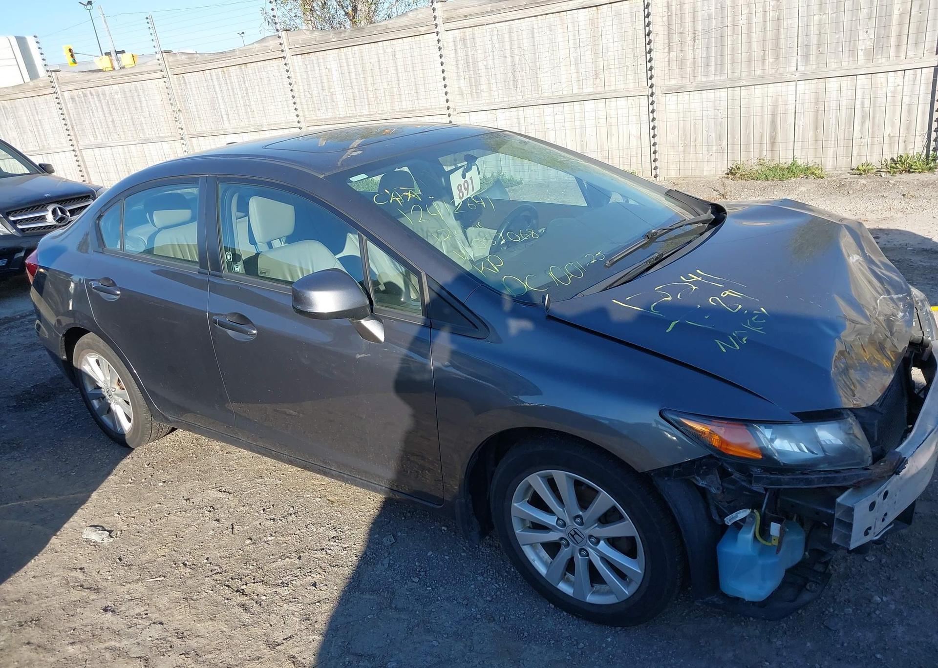 2012 HONDA CIVIC EXL