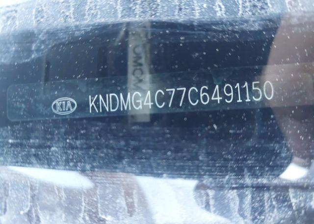 2012 KIA SEDONA LX