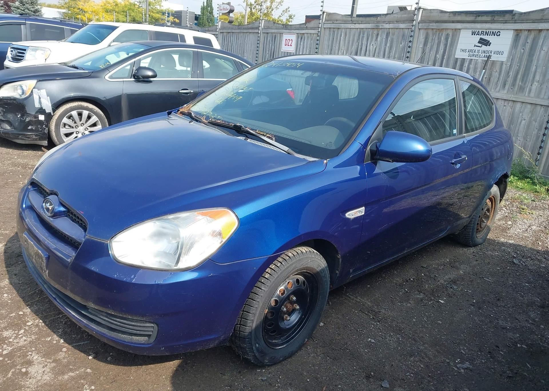 2009 HYUNDAI ACCENT GL
