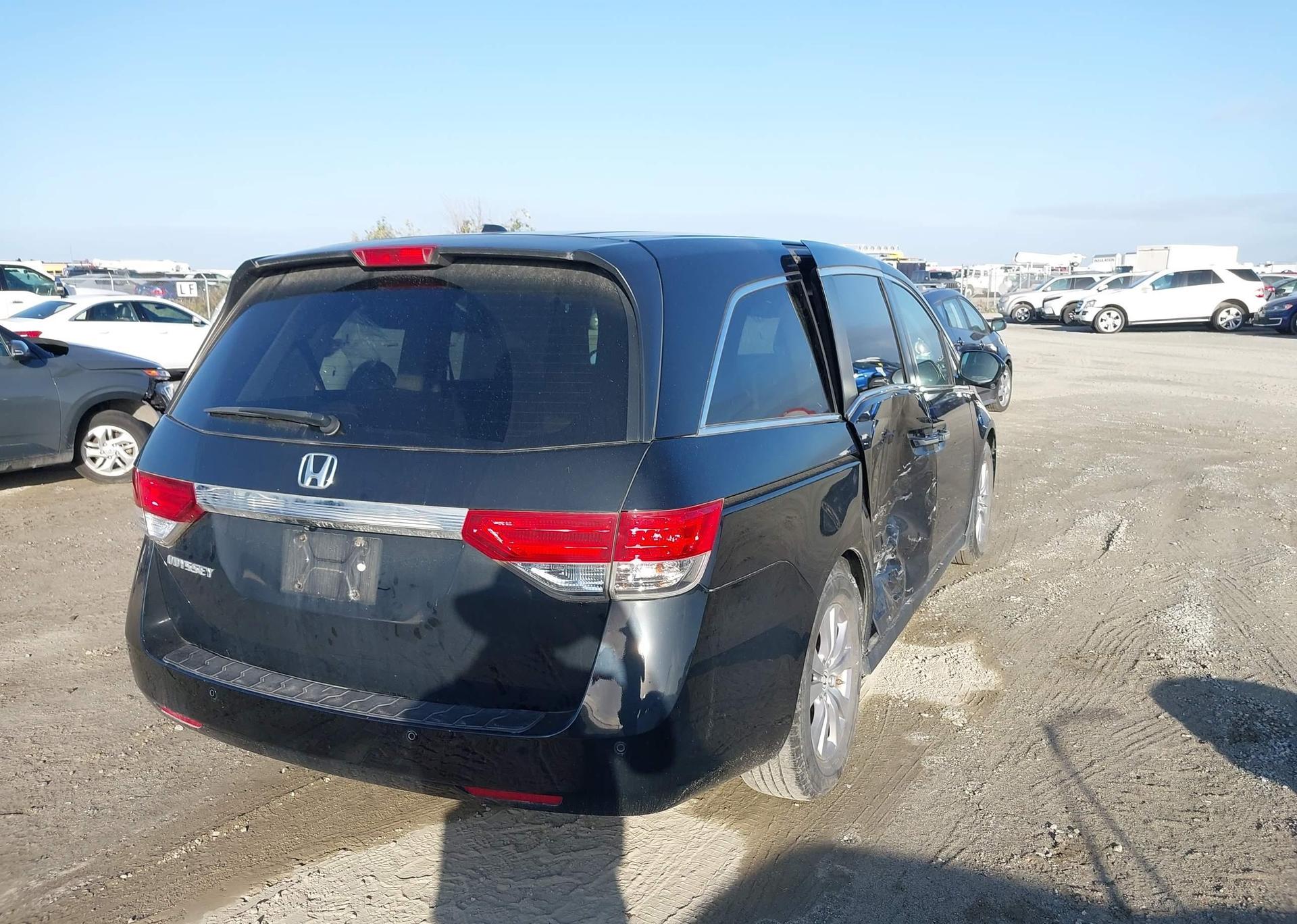 2017 HONDA ODYSSEY EXL