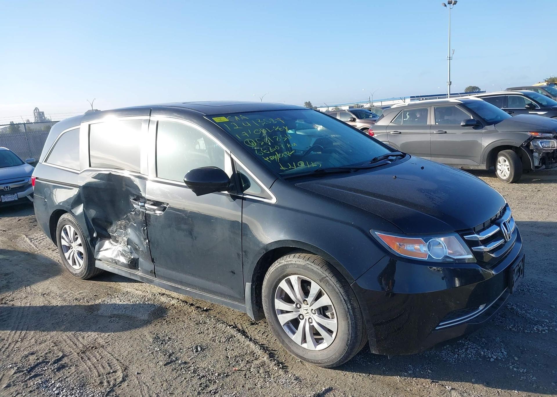 2017 HONDA ODYSSEY EXL
