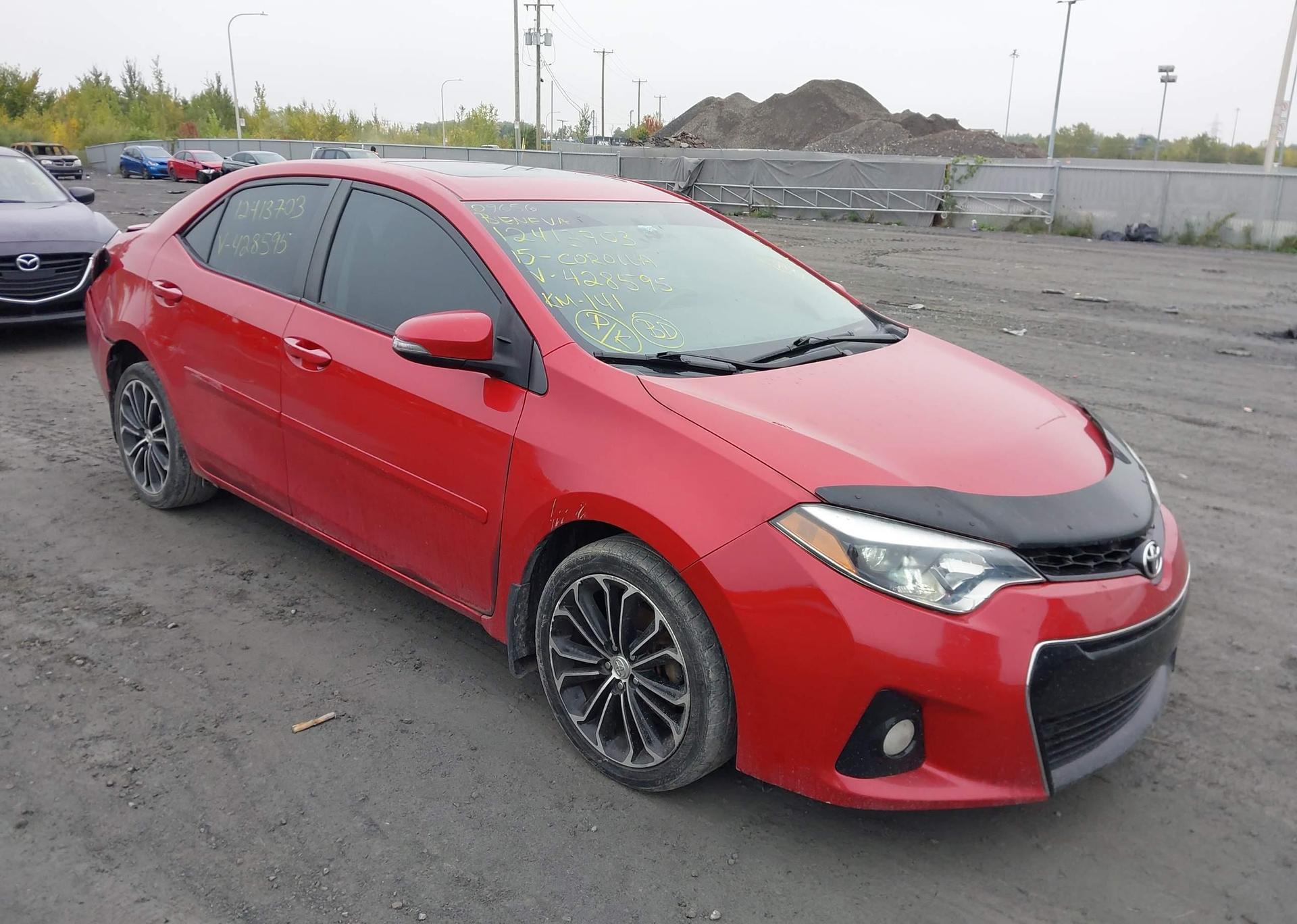 2015 TOYOTA COROLLA S