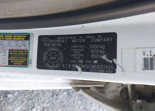 2006 HYUNDAI ACCENT GL
