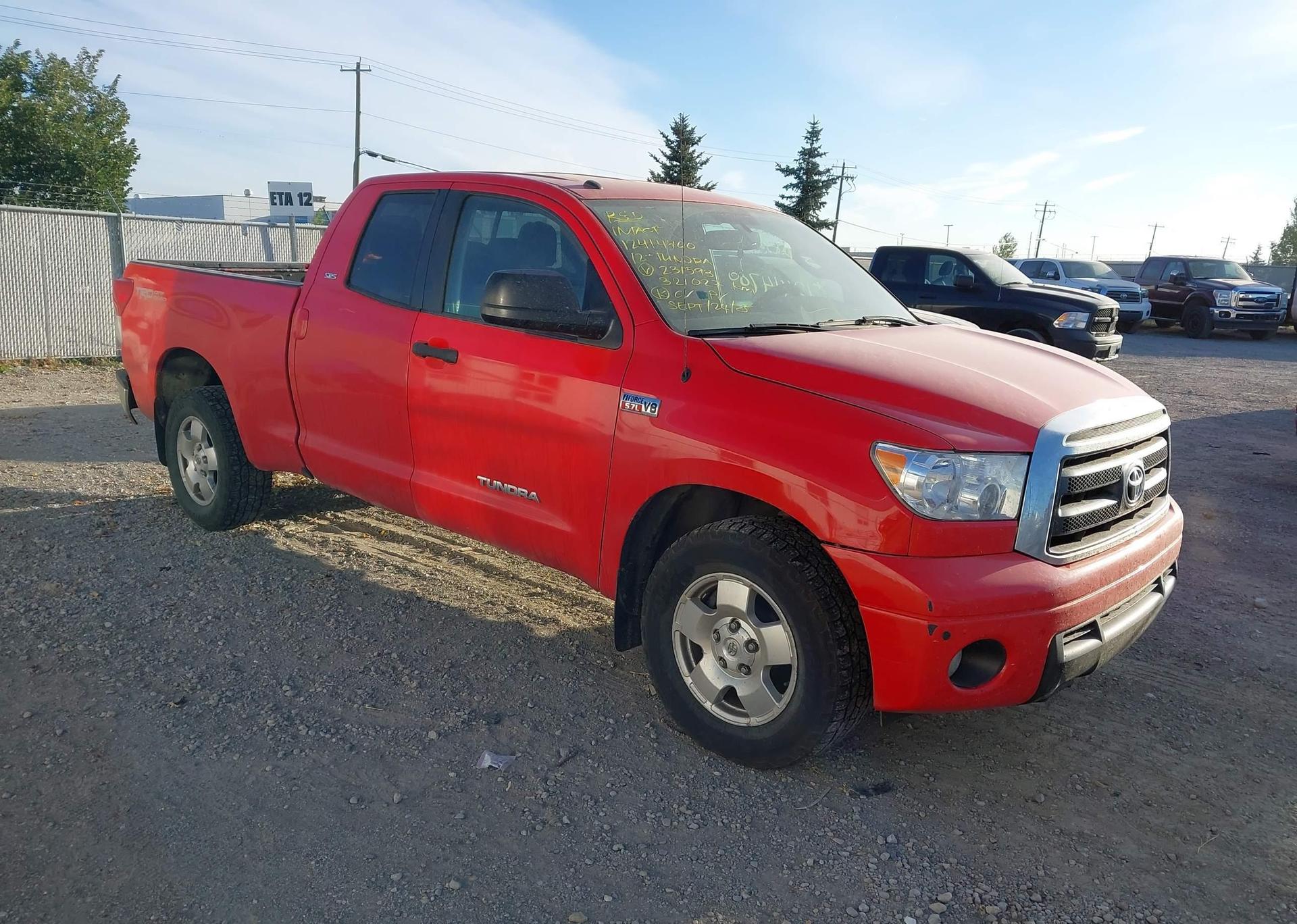 2012 TOYOTA TUNDRA DOUBLE CAB SR5