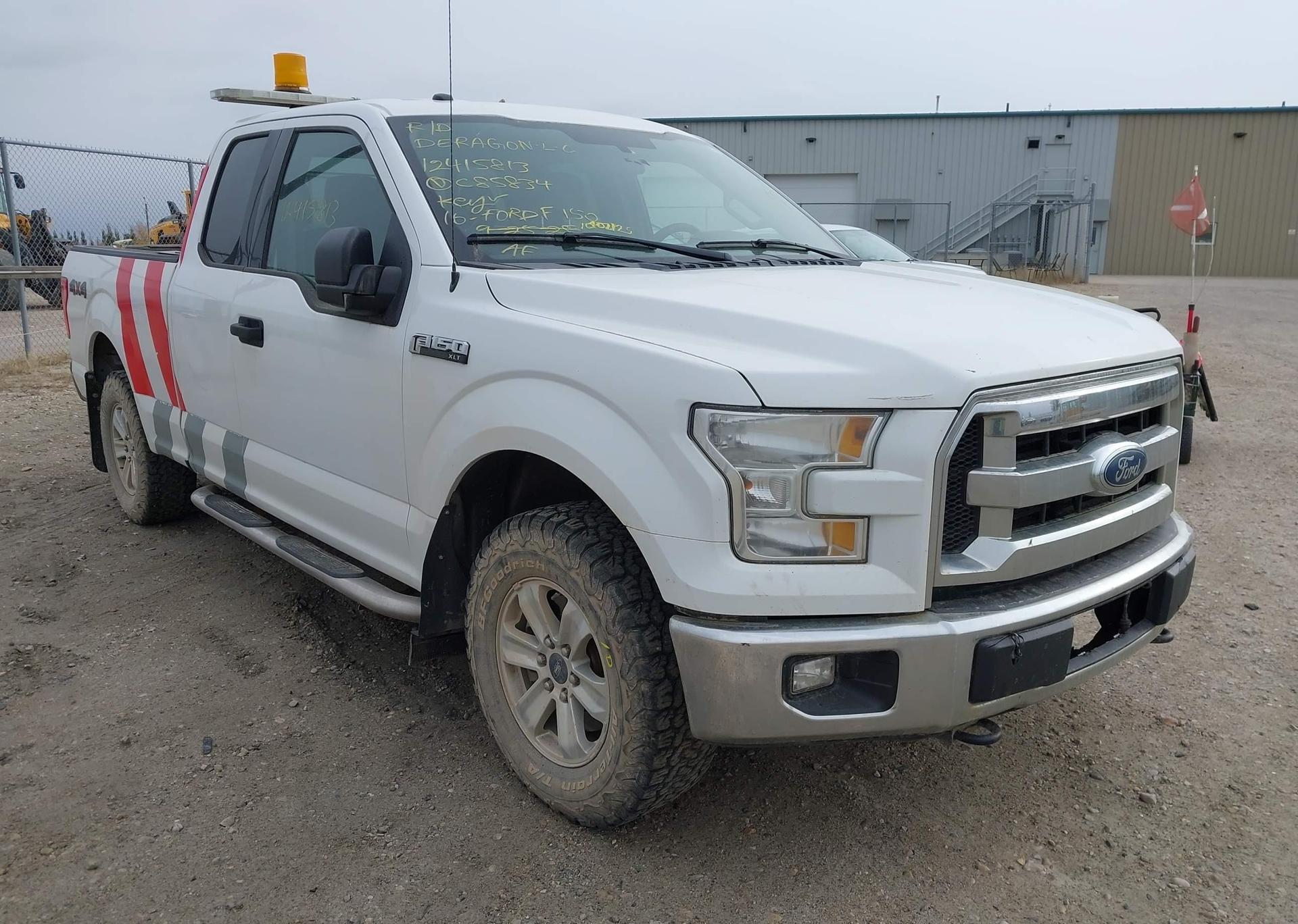 2016 FORD F150 SUPER CAB
