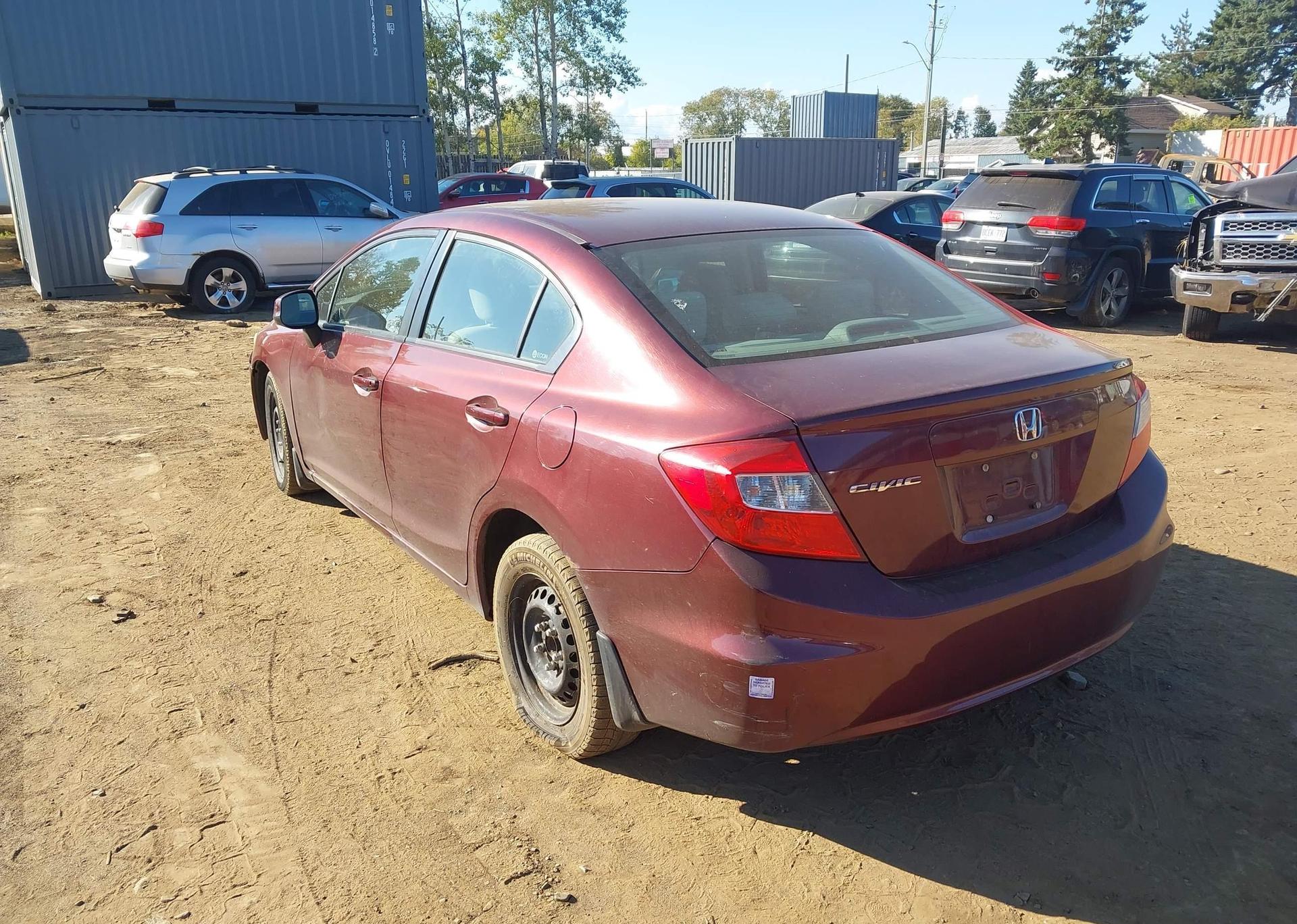 2012 HONDA CIVIC LX