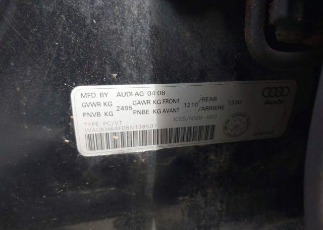 2008 AUDI A6 3.2 AVANT