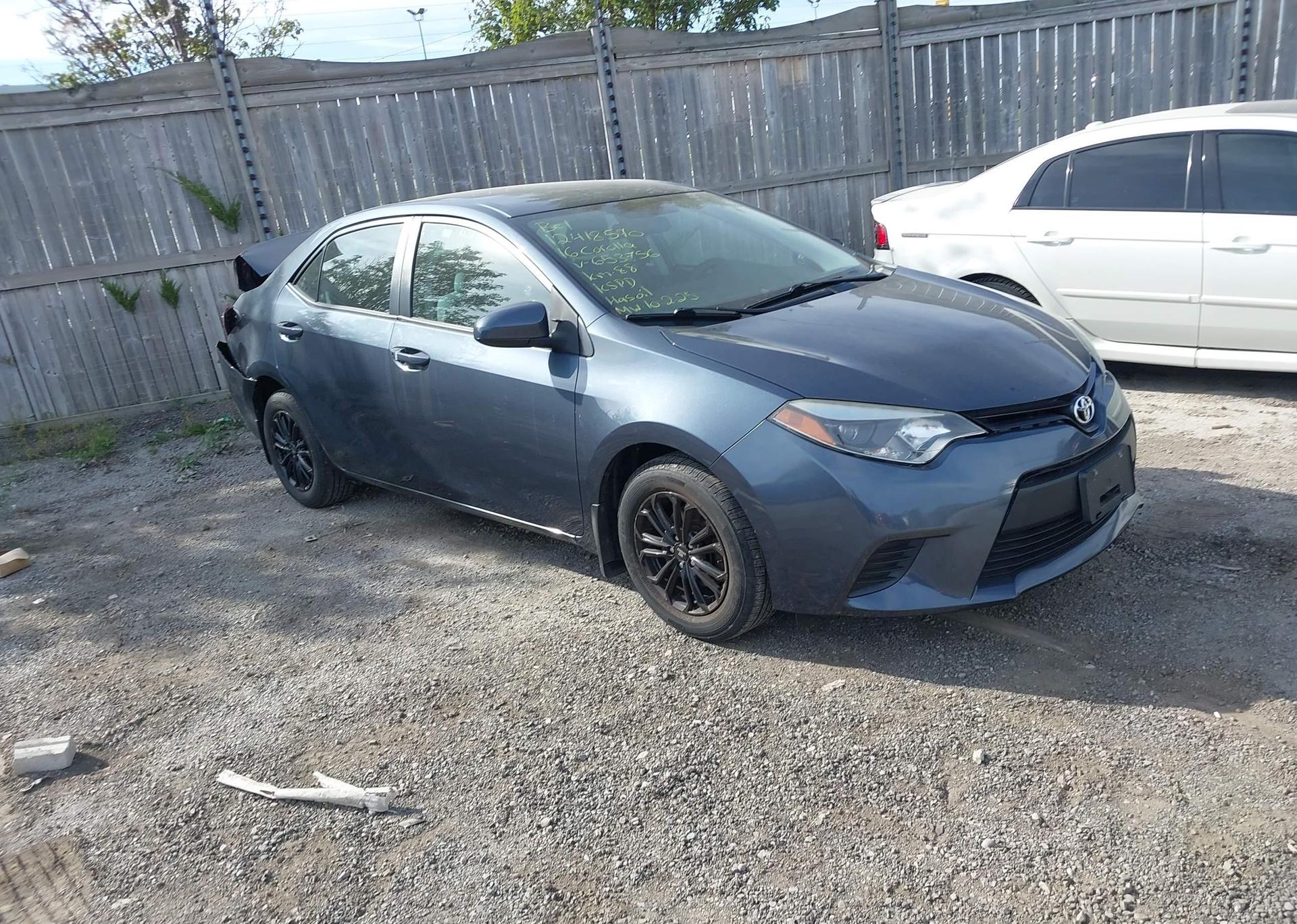 2016 TOYOTA COROLLA