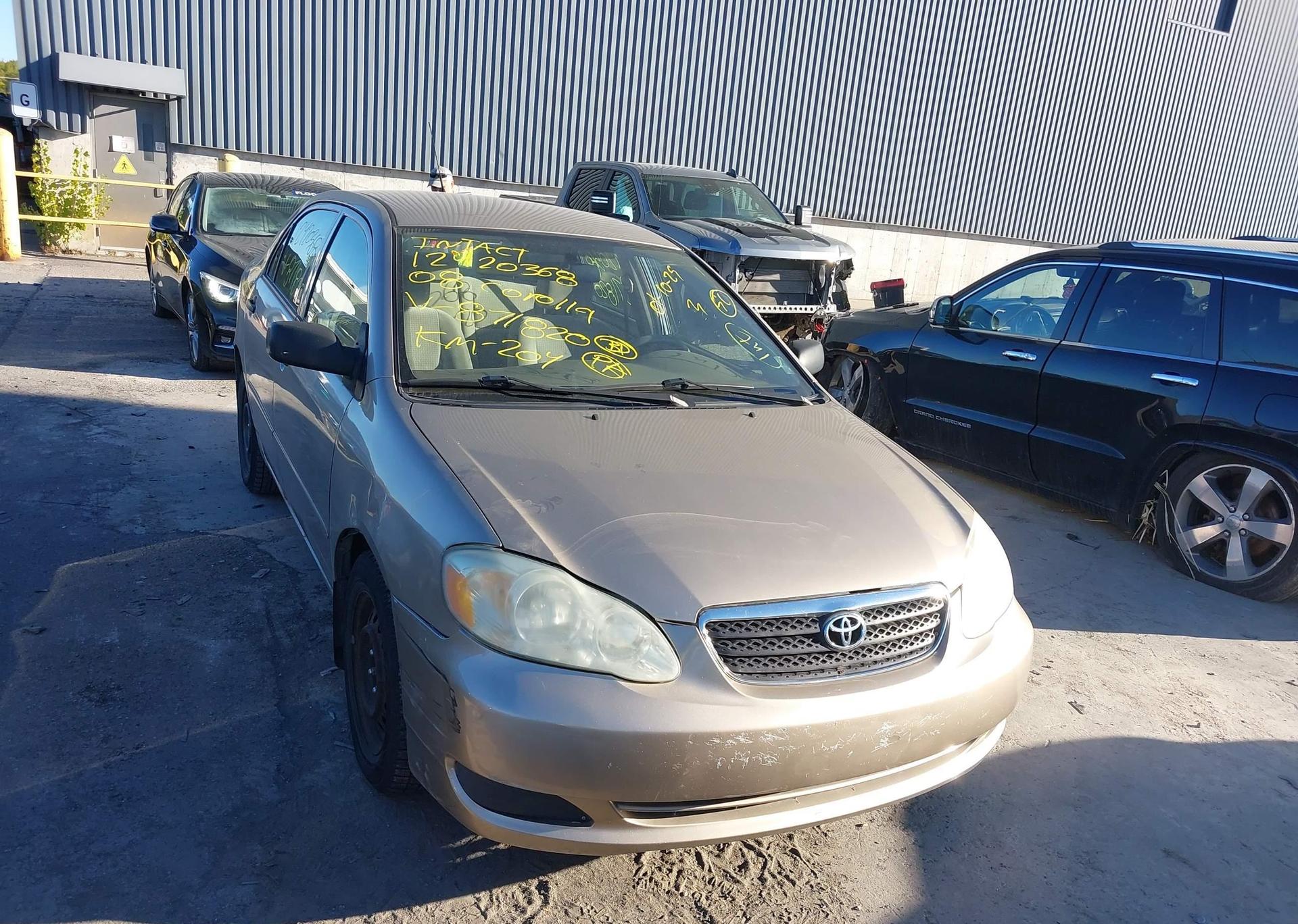 2008 TOYOTA COROLLA