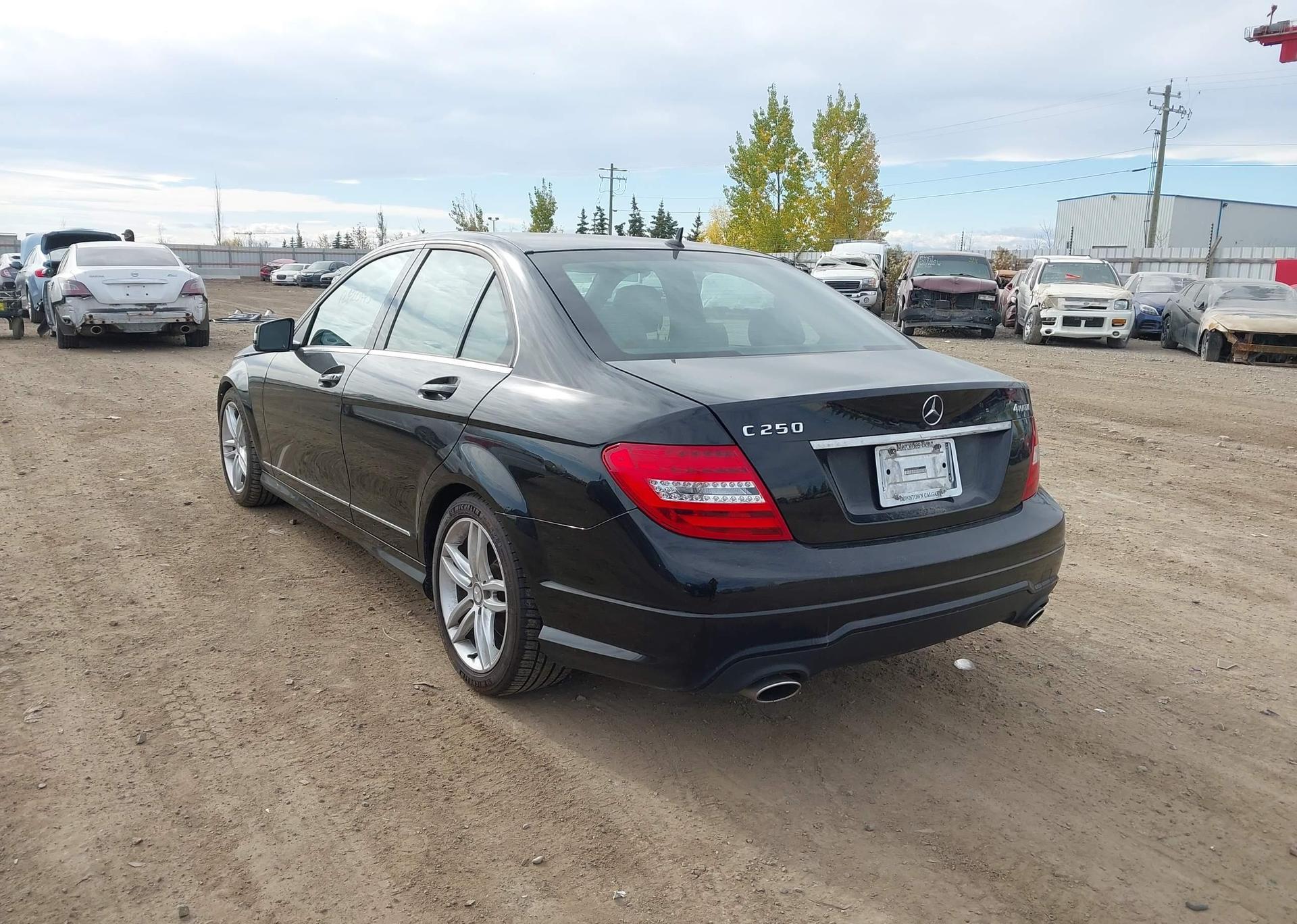 2012 MERCEDES-BENZ C 250 4MATIC