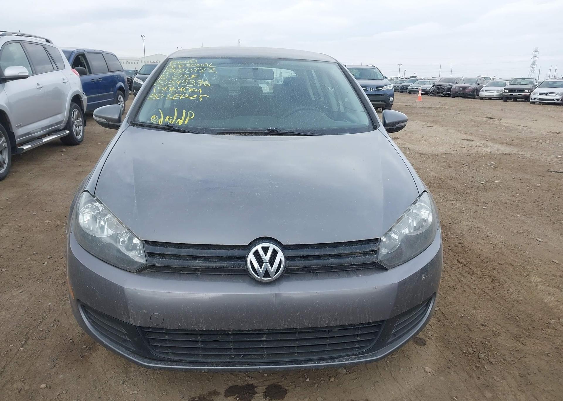 2010 VOLKSWAGEN GOLF