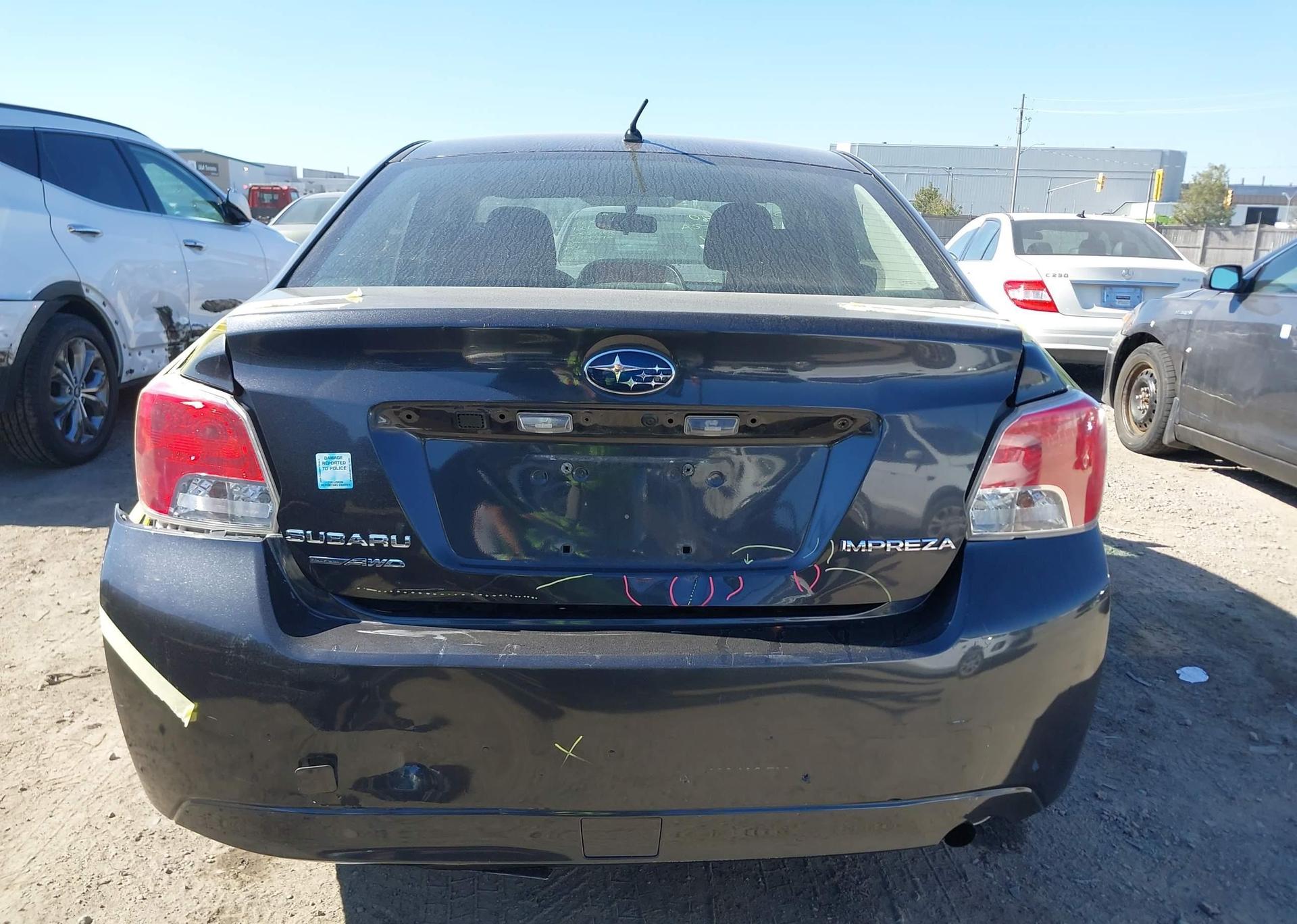 2012 SUBARU impreza 2.0I