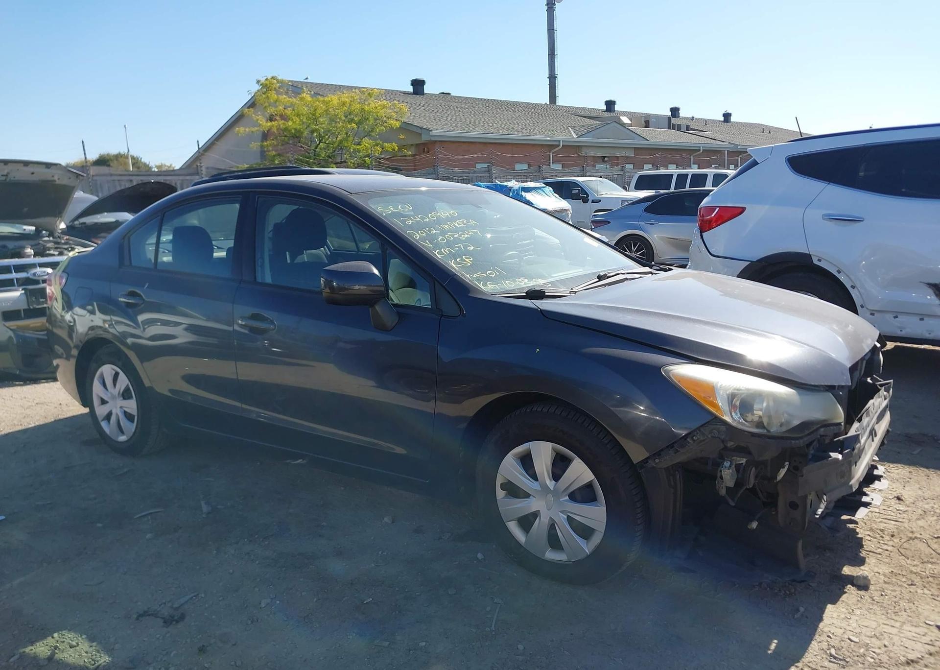 2012 SUBARU impreza 2.0I