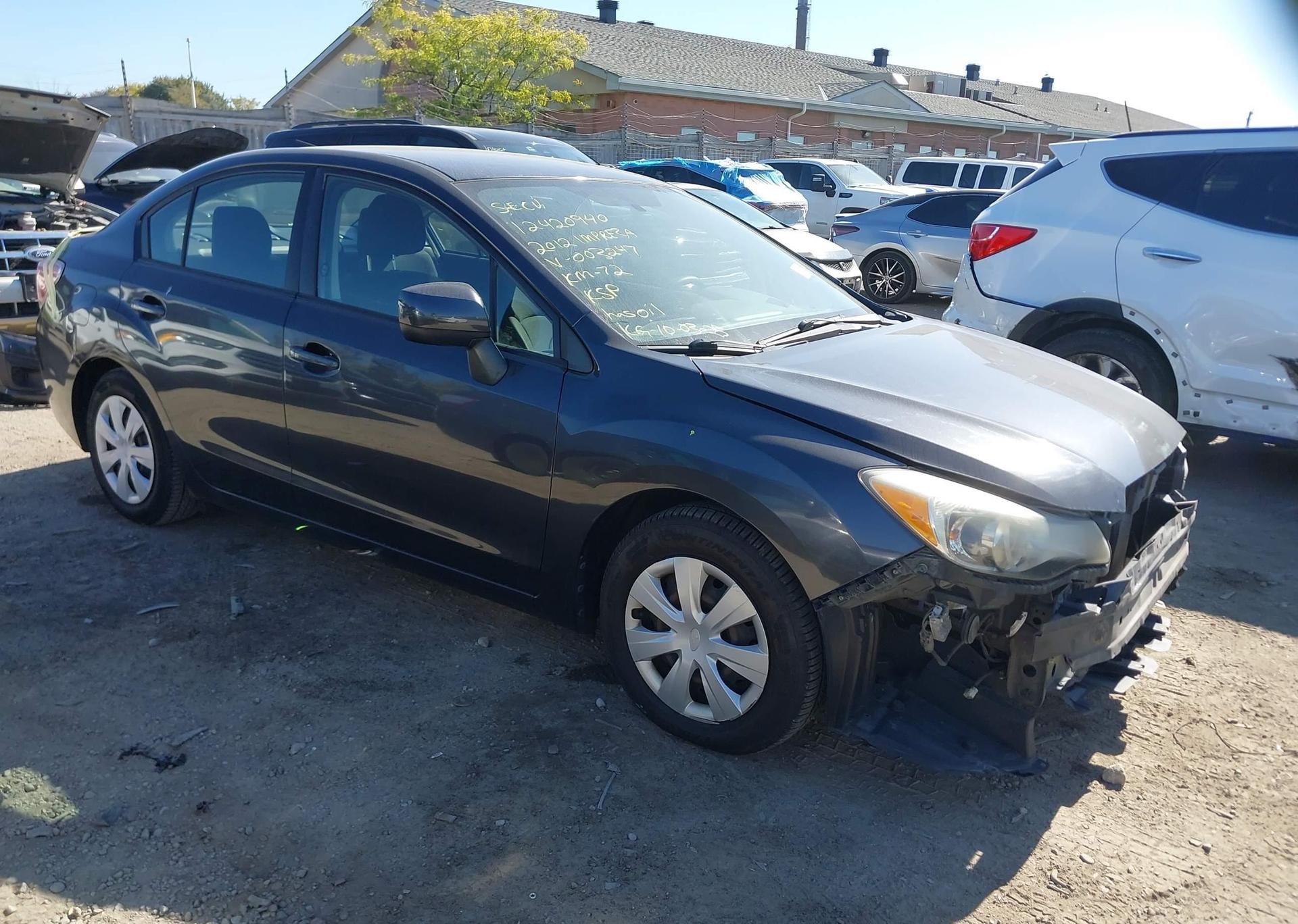 2012 SUBARU impreza 2.0I