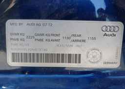 2013 AUDI A4 2.0T PREMIUM