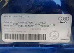 2013 AUDI A4 2.0T PREMIUM
