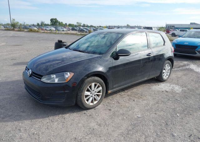 2016 VOLKSWAGEN GOLF 1.8 TSI TRENDLINE