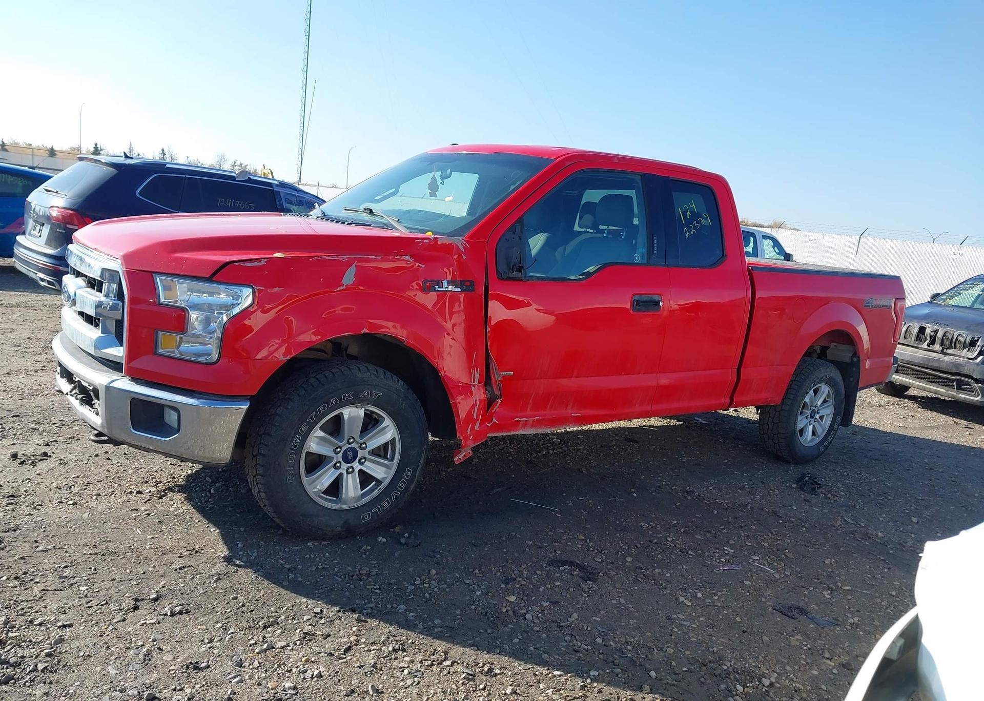 2016 FORD F150 SUPER CAB