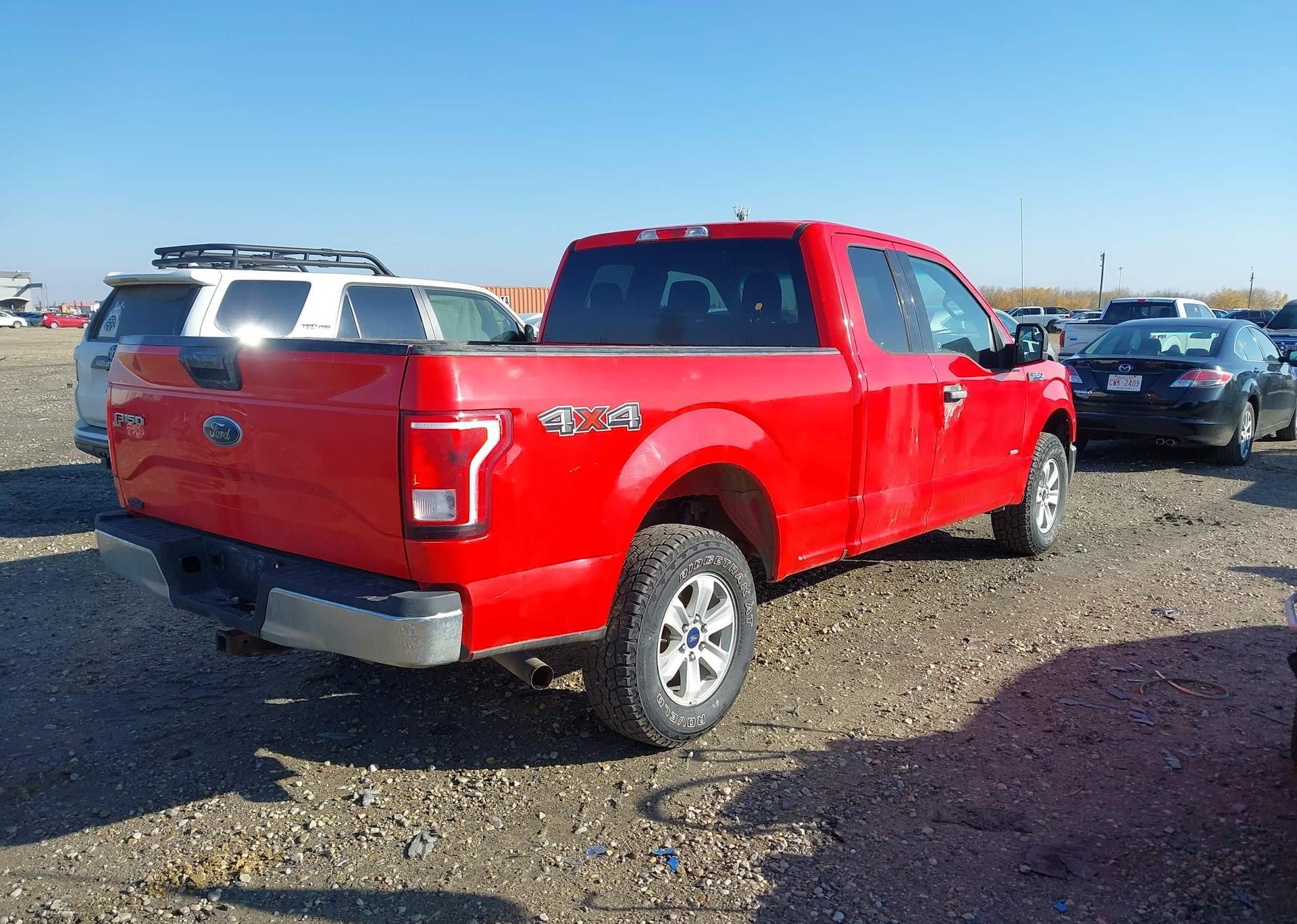 2016 FORD F150 SUPER CAB