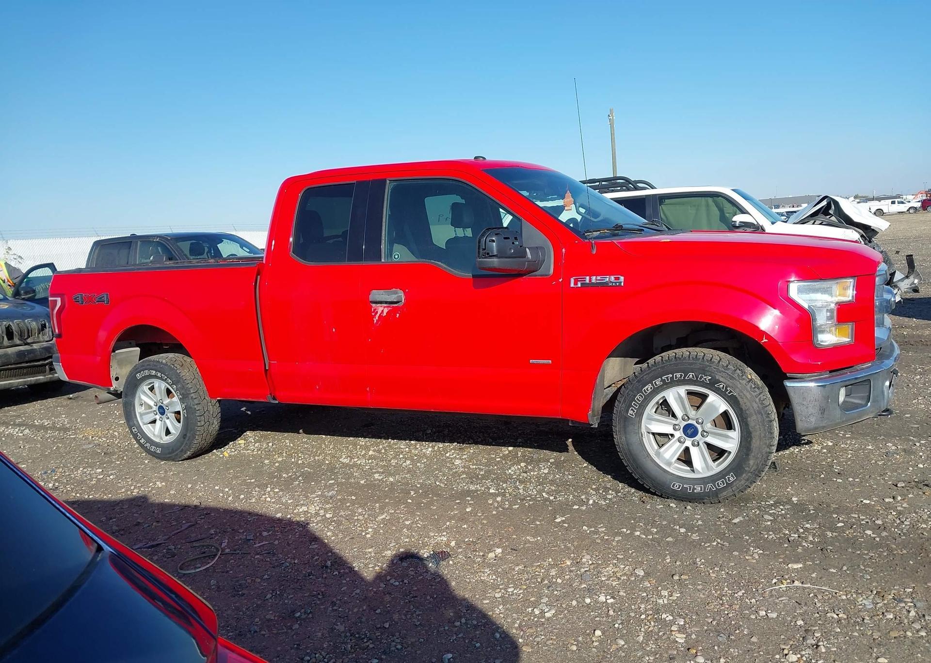 2016 FORD F150 SUPER CAB