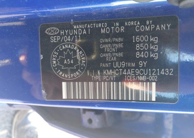 2012 HYUNDAI ACCENT L