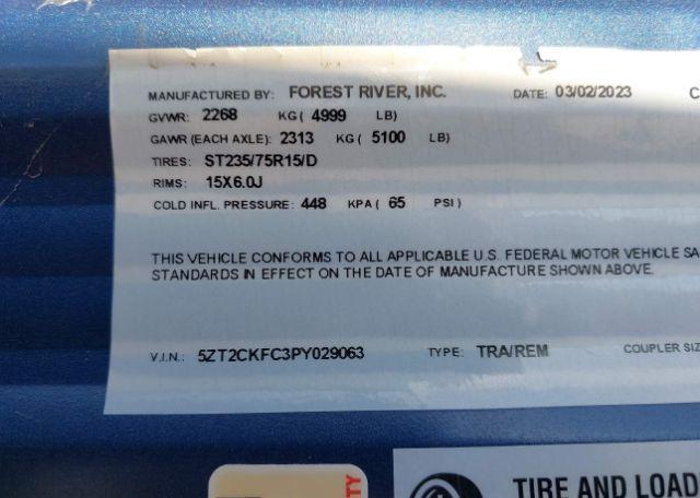 2023 FOREST RIVER cherokee