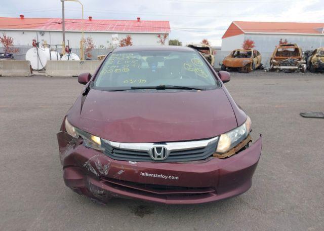 2012 HONDA CIVIC LX