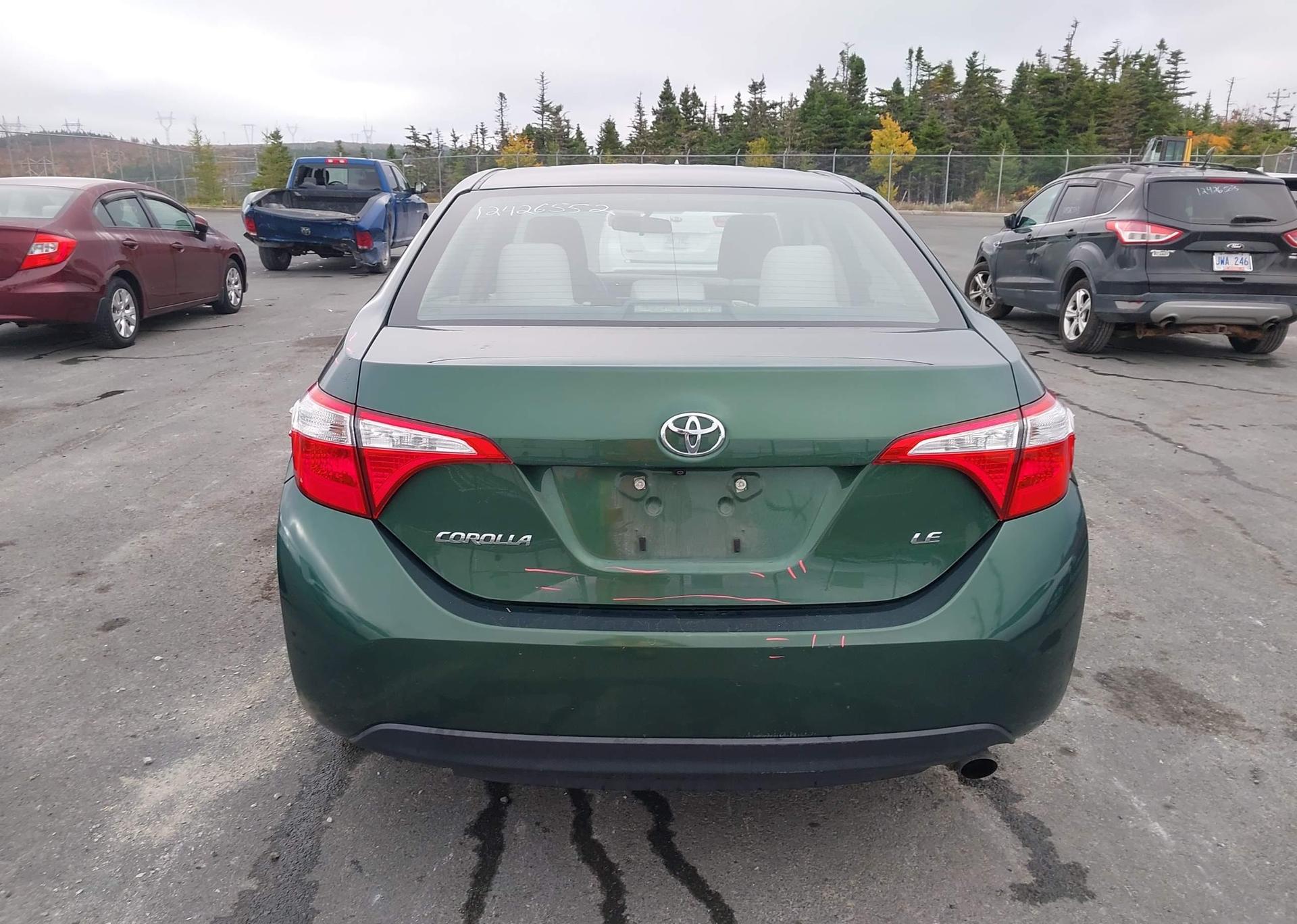2015 TOYOTA COROLLA LE