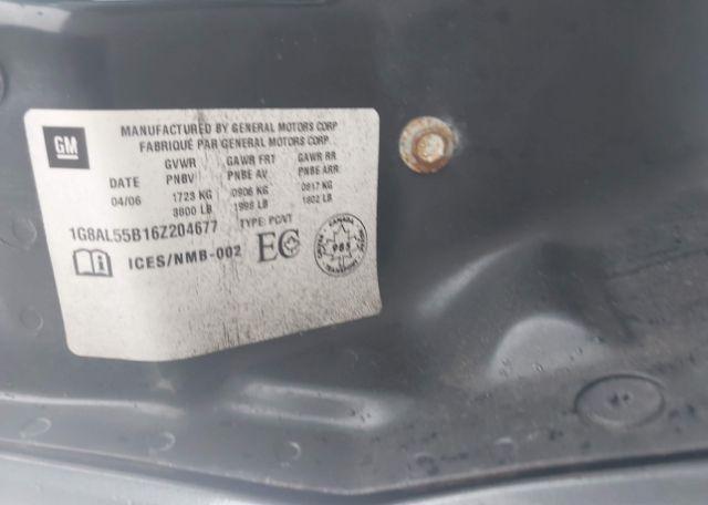 2006 SATURN ION 3 UPLEVEL