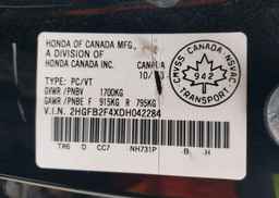 2013 HONDA CIVIC LX