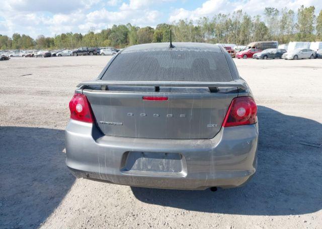 2012 DODGE AVENGER SXT