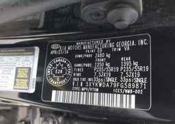 2015 KIA SORENTO SX