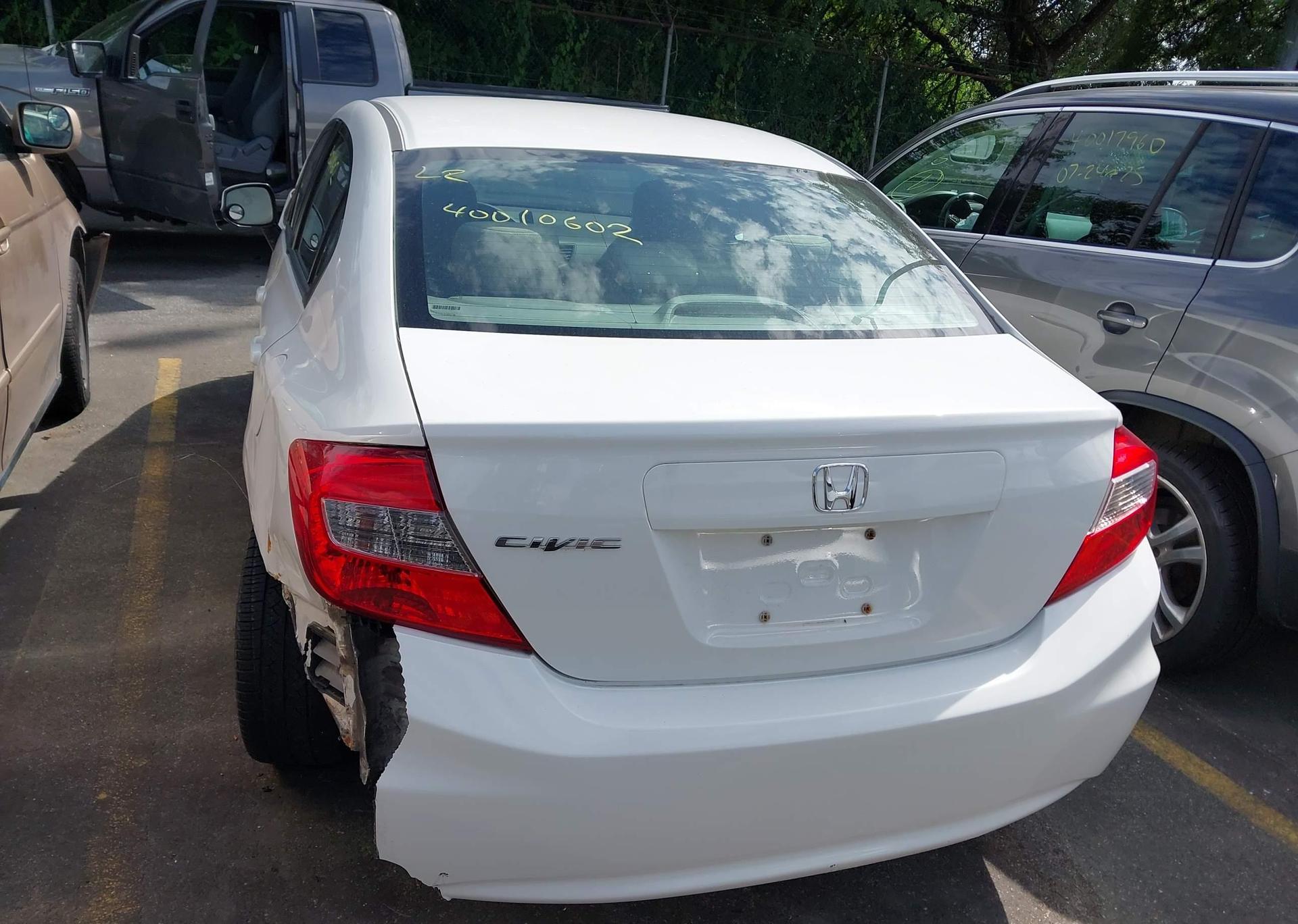 2012 HONDA CIVIC