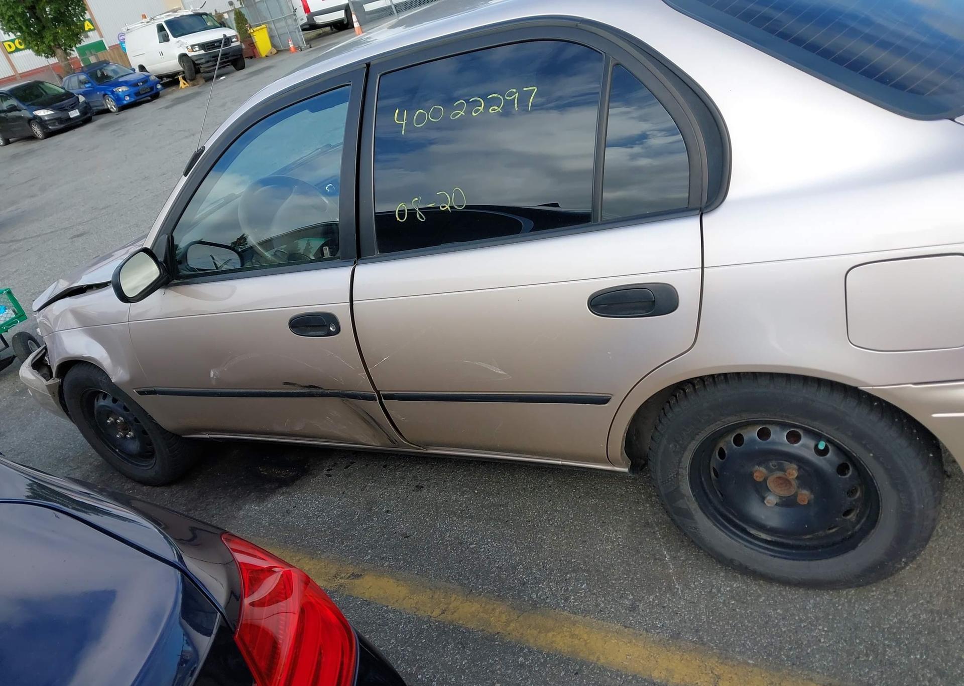 1996 TOYOTA COROLLA DX
