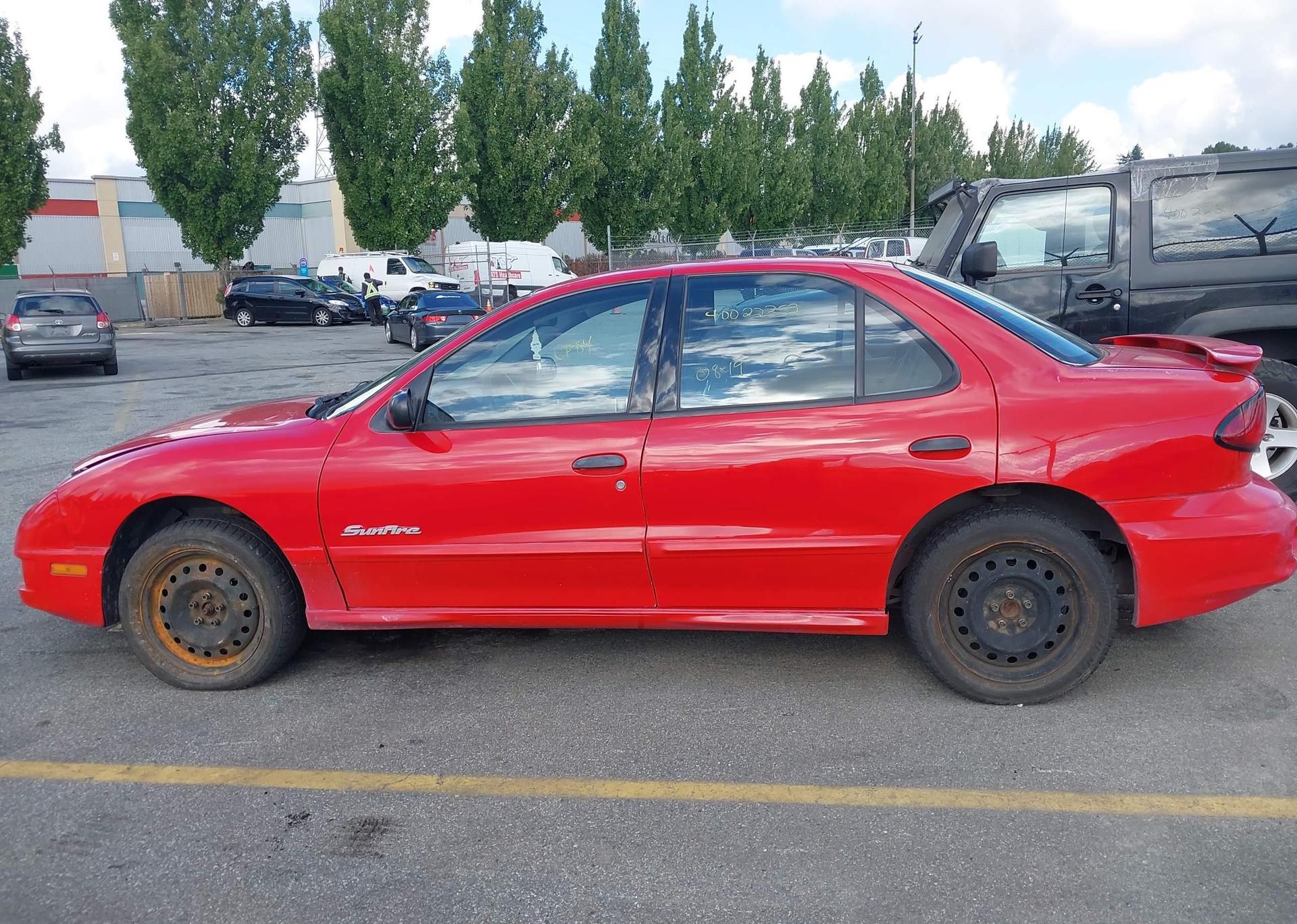 2003 PONTIAC SUNFIRE SL