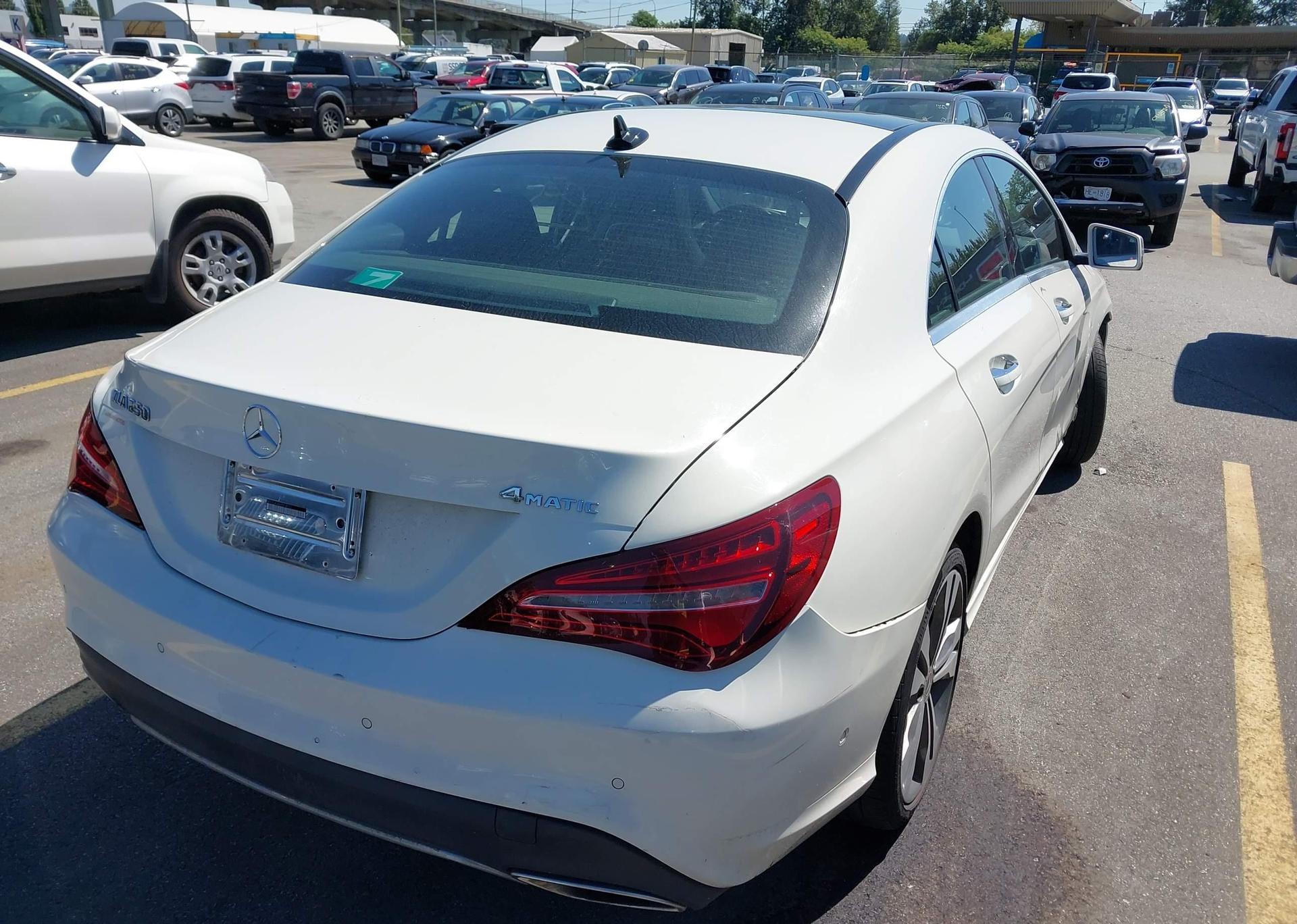 2018 MERCEDES-BENZ CLA 250 4MATIC