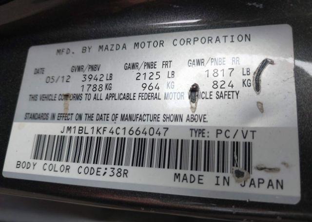 2012 MAZDA 3 I