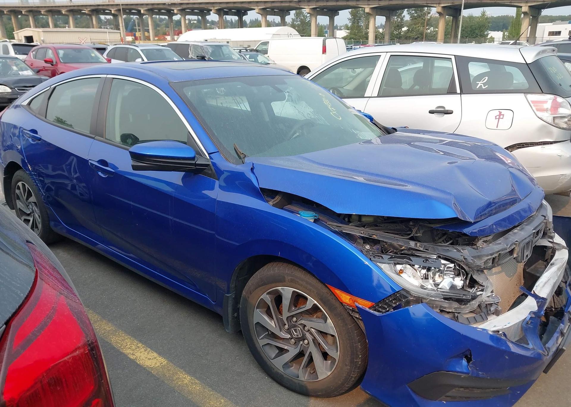2016 HONDA CIVIC EX