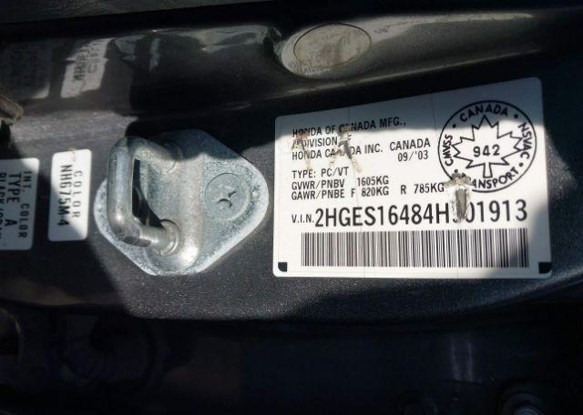 2004 HONDA CIVIC DX