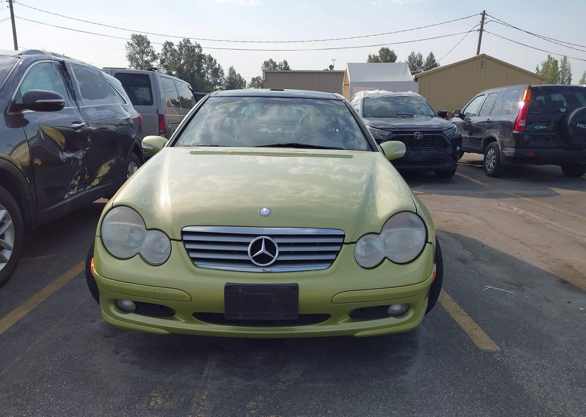 2003 MERCEDES-BENZ C 230K SPORT COUPE