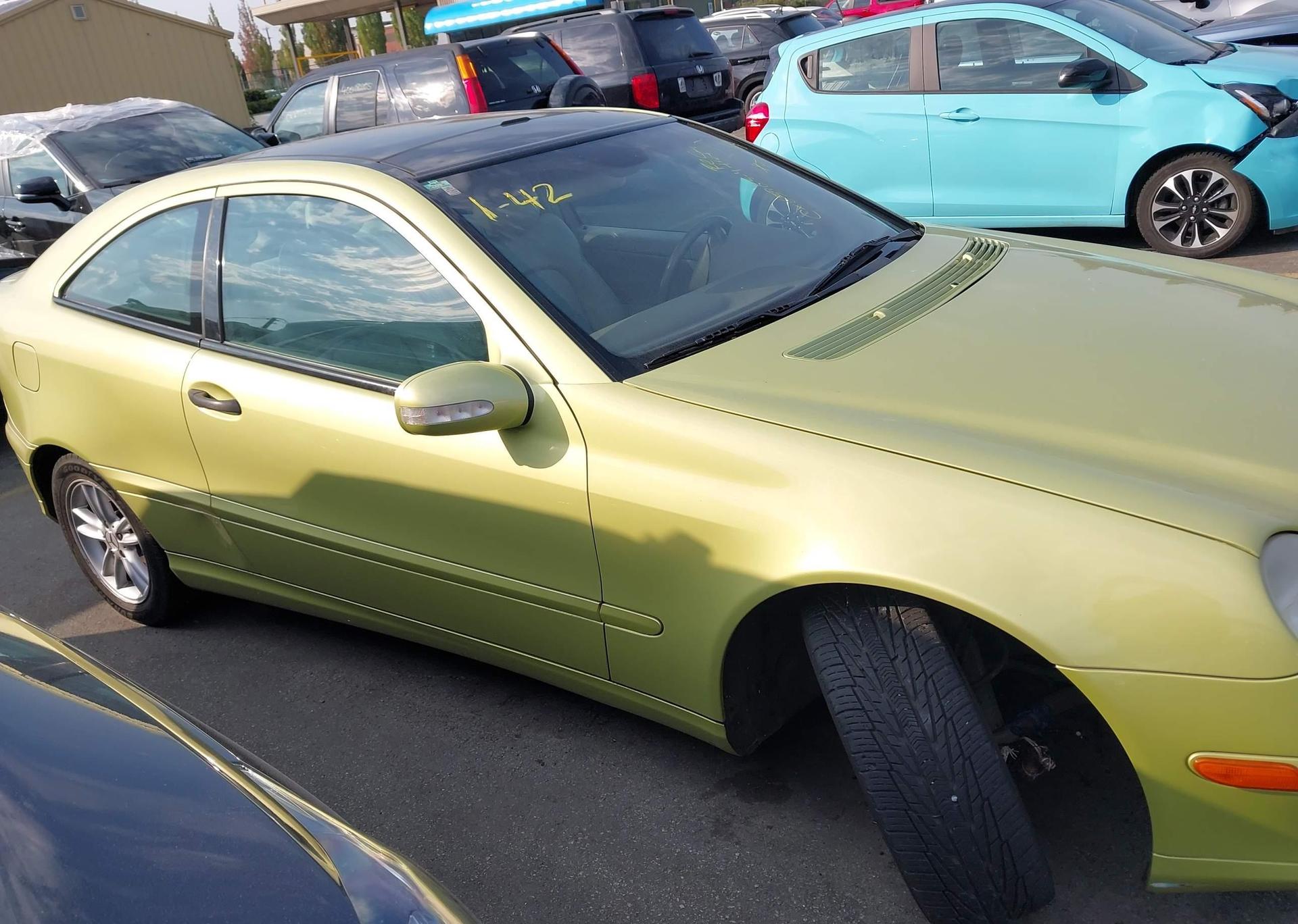 2003 MERCEDES-BENZ C 230K SPORT COUPE
