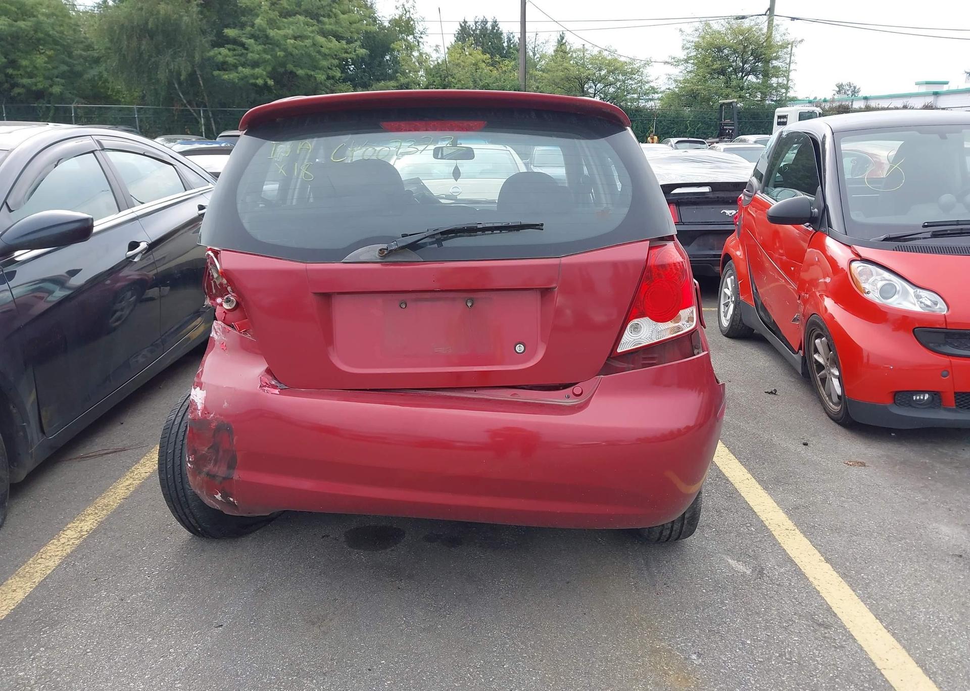2007 CHEVROLET AVEO LT
