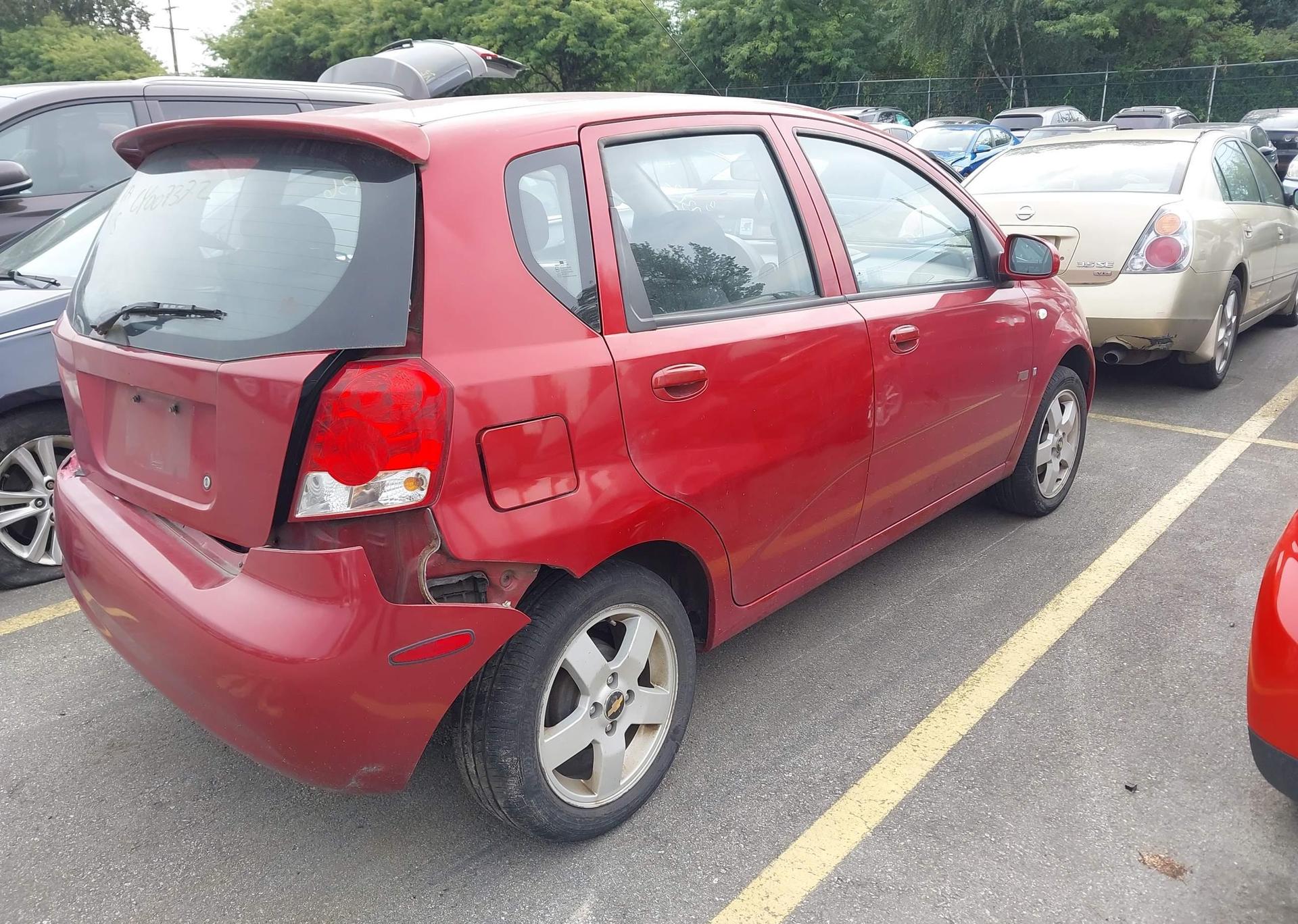 2007 CHEVROLET AVEO LT