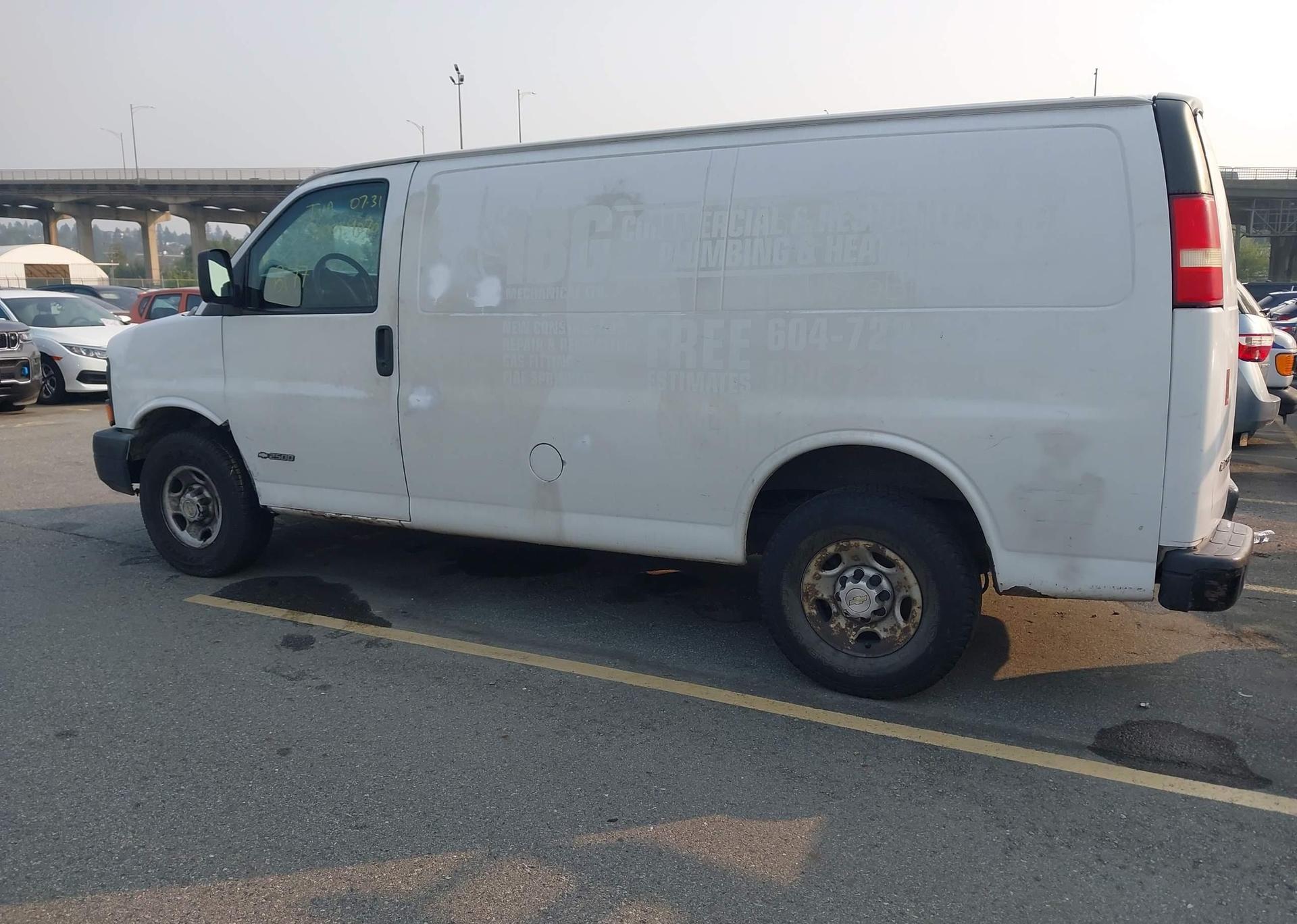 2005 CHEVROLET EXPRESS G2500