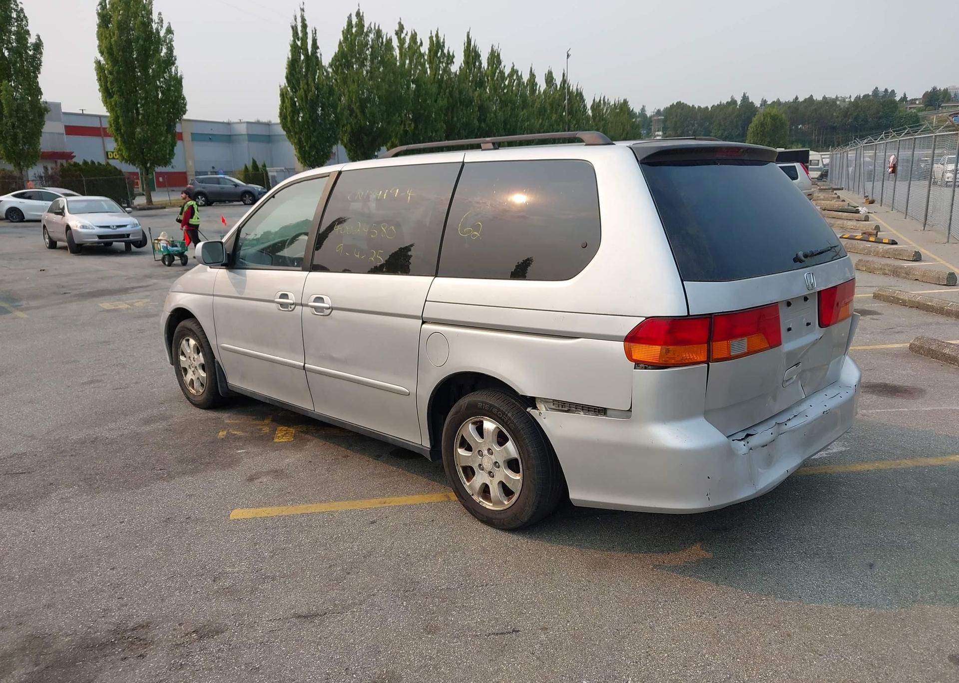 2002 HONDA ODYSSEY EXL