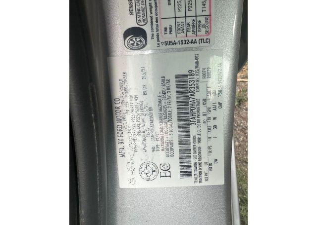 2010 FORD FUSION SE