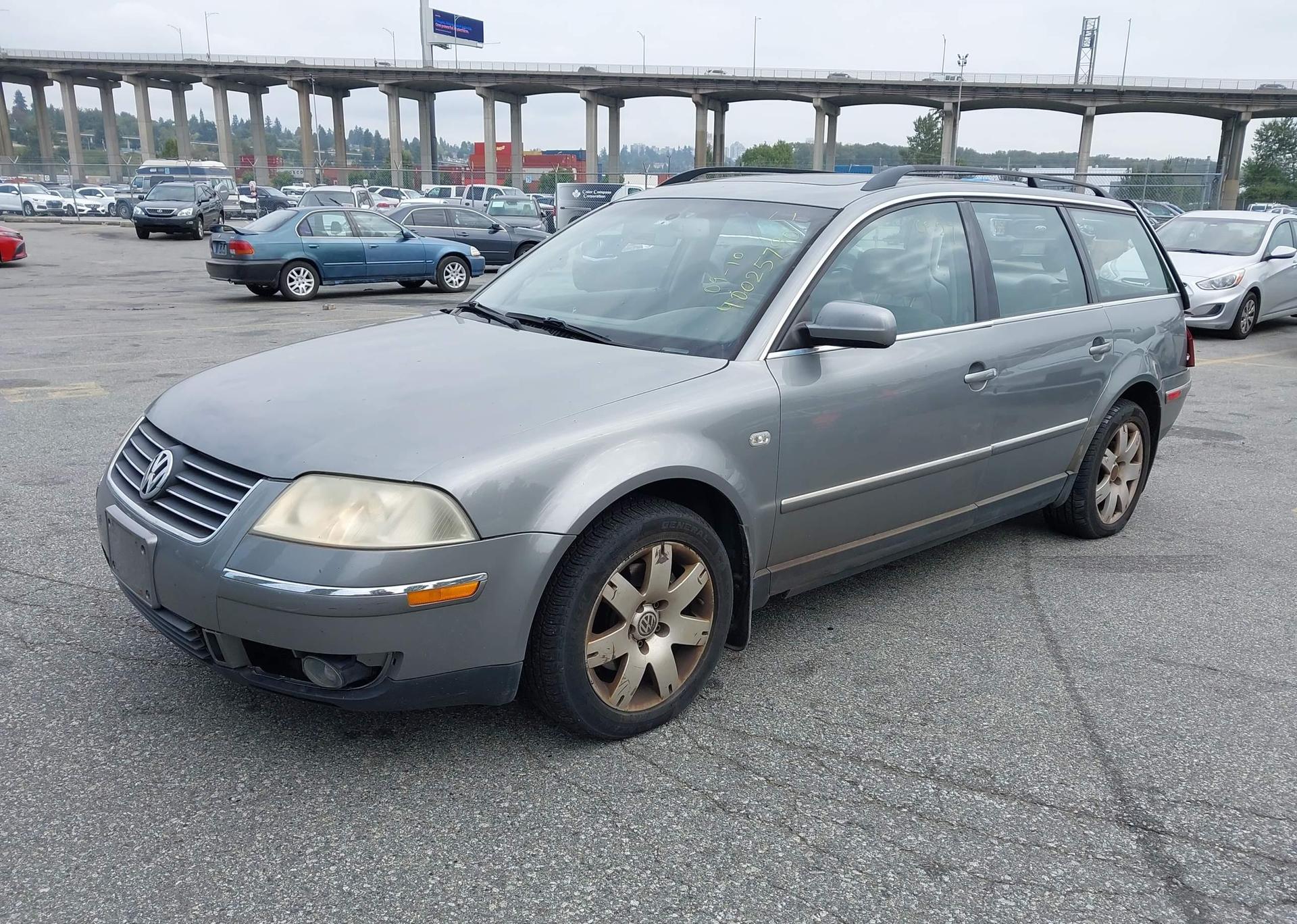 2002 VOLKSWAGEN PASSAT GLX 4MOTION