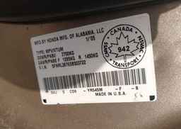 2005 HONDA ODYSSEY EXL