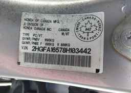 2008 HONDA CIVIC LX