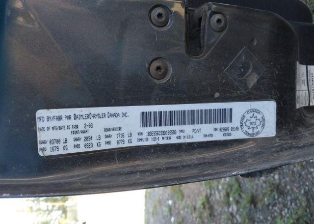 2003 DODGE NEON SXT